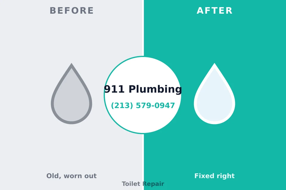 Before and after: plumbing repair Sisseton, SD